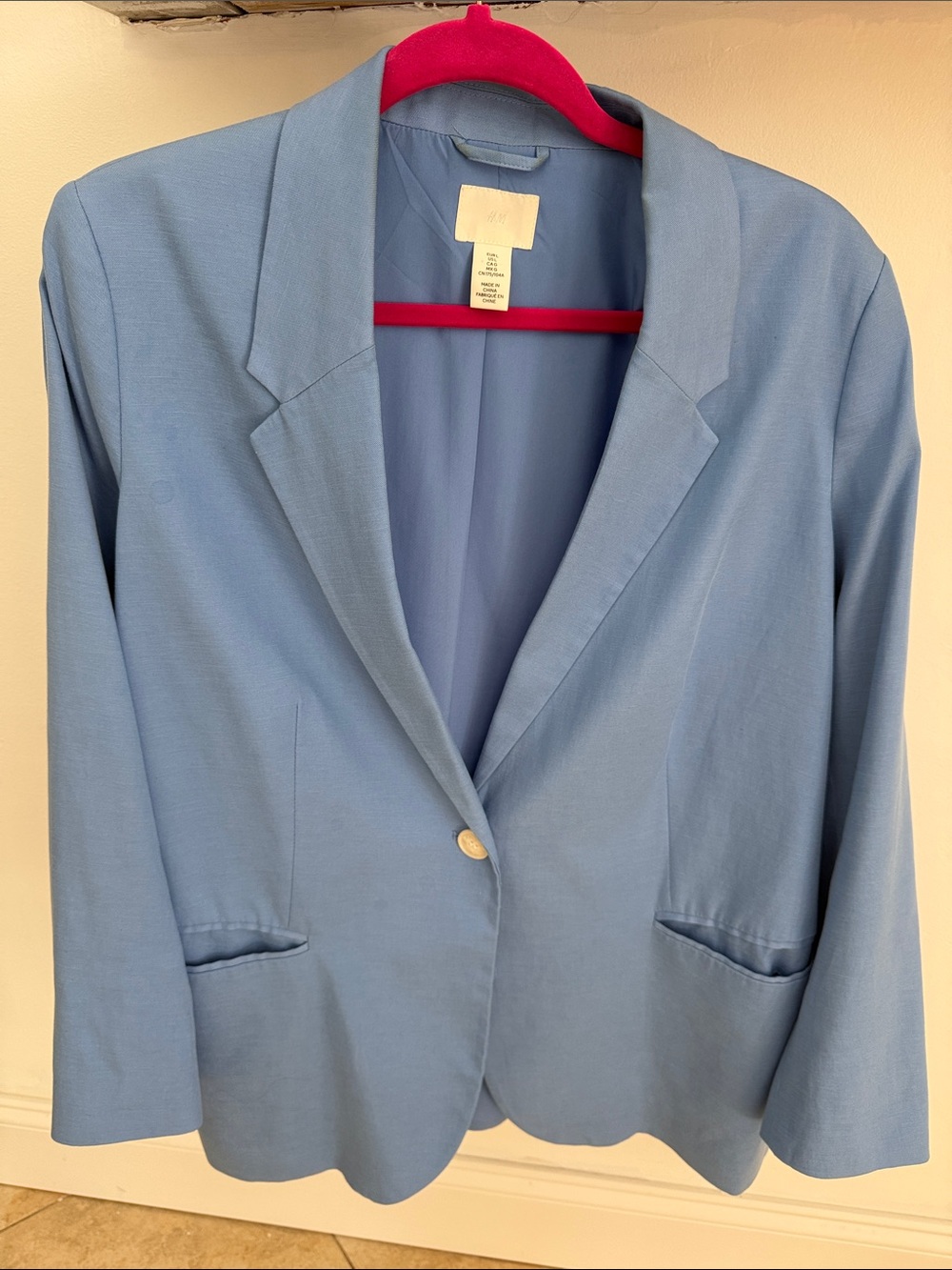 H&M Light Blue Women's Blazer